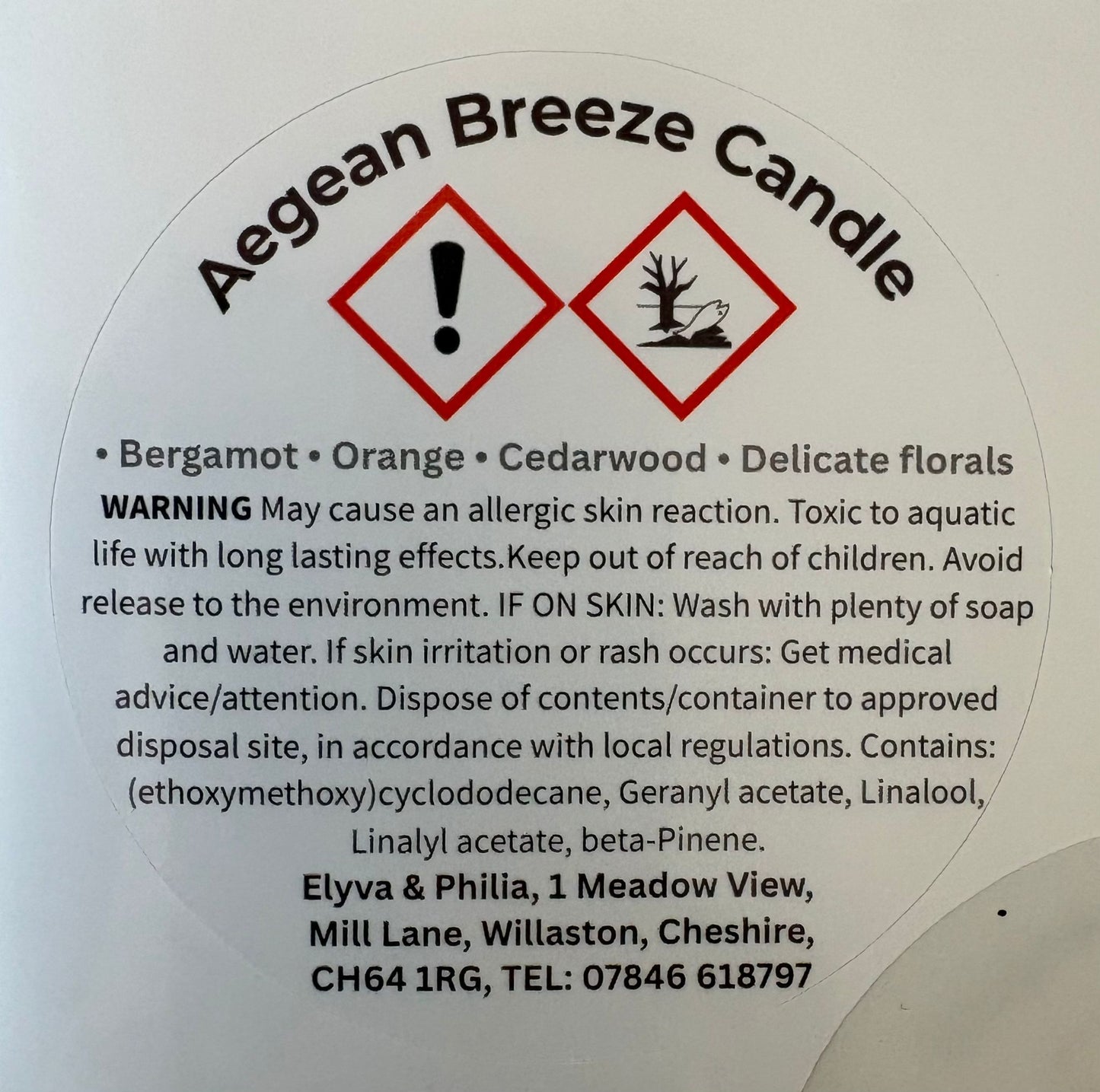 Aegean Breeze Candle