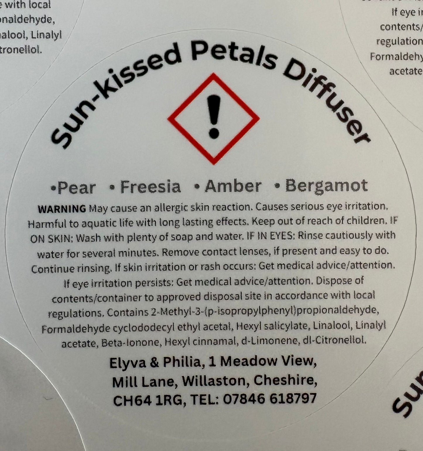 Sunkissed Petals Diffuser