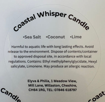 Coastal Whisper Candle