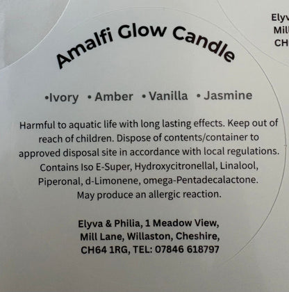 Amalfi Glow Candle