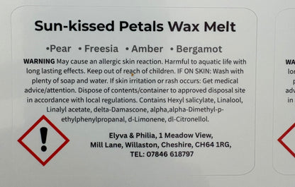 Sun-kissed Petals Wax Melt