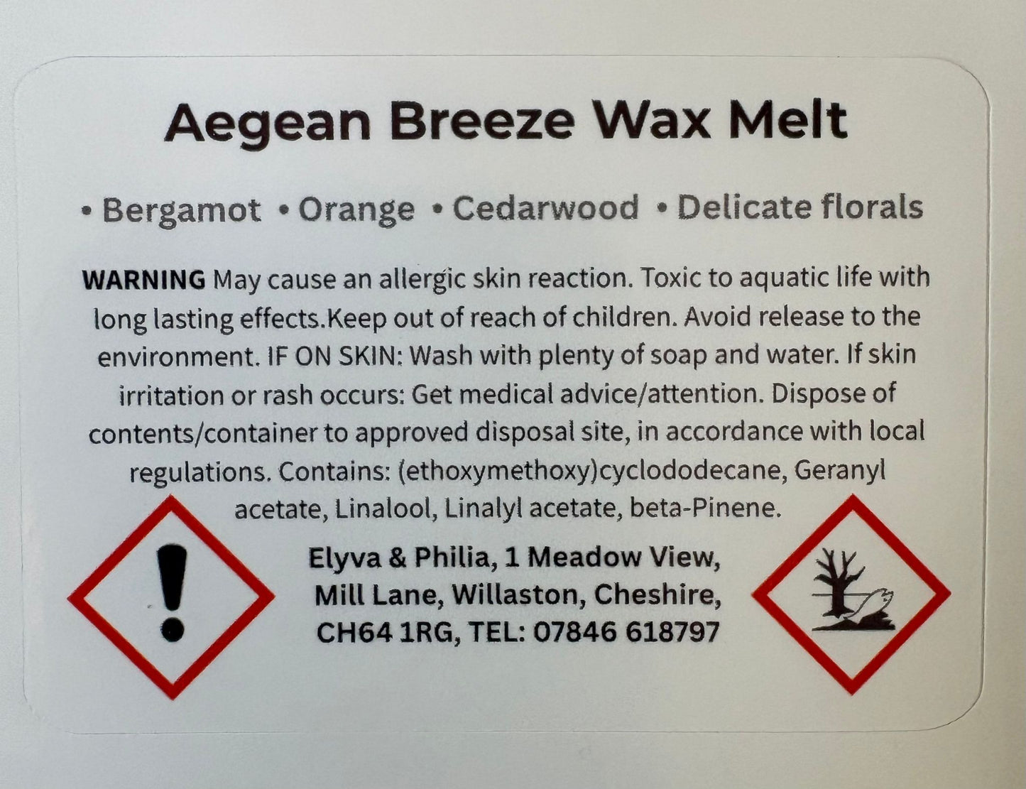 Aegean Breeze Wax Melt